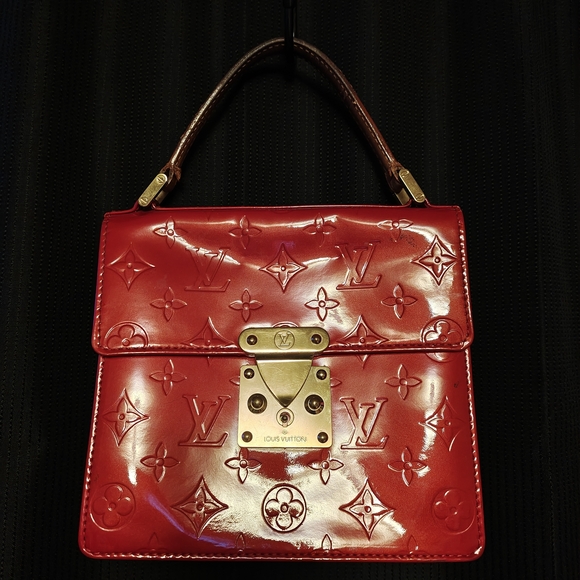 Louis Vuitton Handbags - Louis Vuitton Red Vernis Spring Street PM